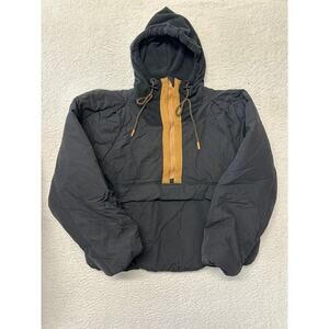 Free People Black and Tan Hoodie